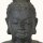 Statue außen massiv Buddha Beton-Steinguss 43 cm hoch