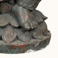 Gartenfigur massiv 96 cm hoch Ganesha Beton-Steinguss