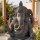 Gartenfigur massiv 96 cm hoch Ganesha Beton-Steinguss