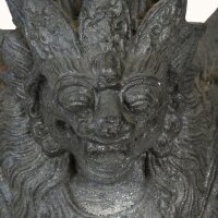 Gartenfigur 40 cm hoch Wächter Löwe Beton-Steinguss massiv