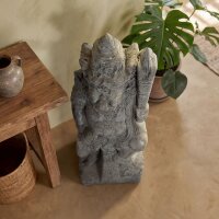 Gartenfigur Tempelwächter Beton-Steinguss 88 cm hoch