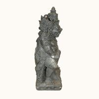 Gartenfigur Tempelwächter Beton-Steinguss 88 cm hoch