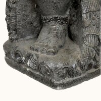 Statue Garten Tempelwächter 108 cm hoch Beton-Steinguss