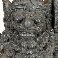 Statue Garten Tempelwächter 108 cm hoch Beton-Steinguss