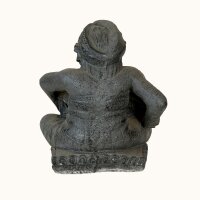 Gartenstatue Musiker 33 cm hoch Beton-Steinguss massiv