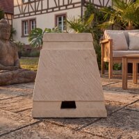 Schirmständer für außen Garten Beton B:...