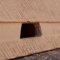 Schirmständer für außen Garten Beton B: 40 cm massiv