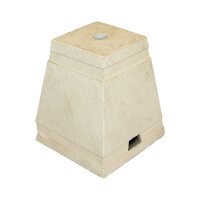 Schirmständer für außen Garten Beton B: 40 cm massiv