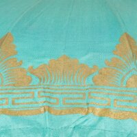 Boho Sonnenschirm Grün Ø 1,85 m dekorativ BALI