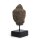 Figur Buddha Kopf 30 cm Beton Holz in Antik Deko Handarbeit