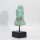 Deko Figur 25cm Beton Holz Java Prinzessin in Grün Kupfer