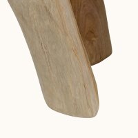 Beistelltisch Teak Wurzelholz Dreibein Unikat Handarbeit Java