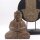 Deko Statue Set Hamsa + Buddha Handarbeit Holz Feng Shui