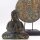 Deko Statue Feng Shui Set Mandala + Buddha Holz Handarbeit