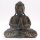 Deko Statue Feng Shui Set Mandala + Buddha Holz Handarbeit