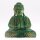 Deko Statue Set Holz Buddha + Knoten Handarbeit Feng Shui