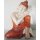 Figur Suarholz 25 cm Buddha Parinirvana Mudra Handarbeit